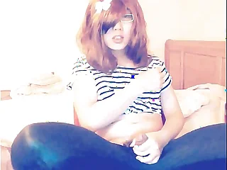 cute shemale alicexiao jerk off sex cam